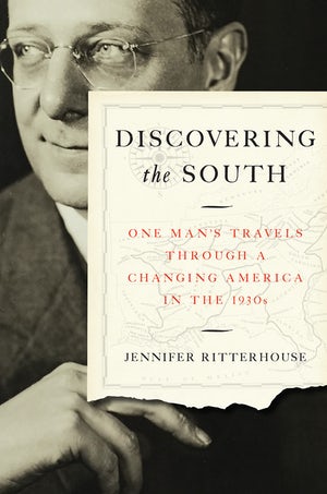 Cover of “Discovering the South” by Jennifer Ritterhouse, showing a portrait of Jonathan Daniels.