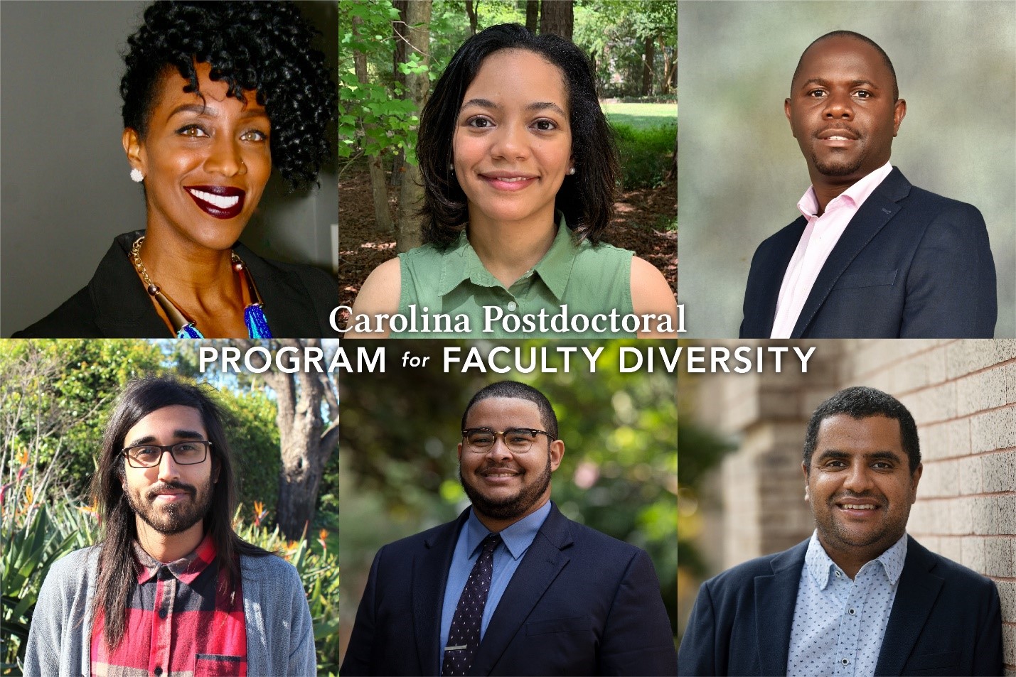 Carolina Postdoctoral Program for Faculty Diversity: portraits of new postdocs