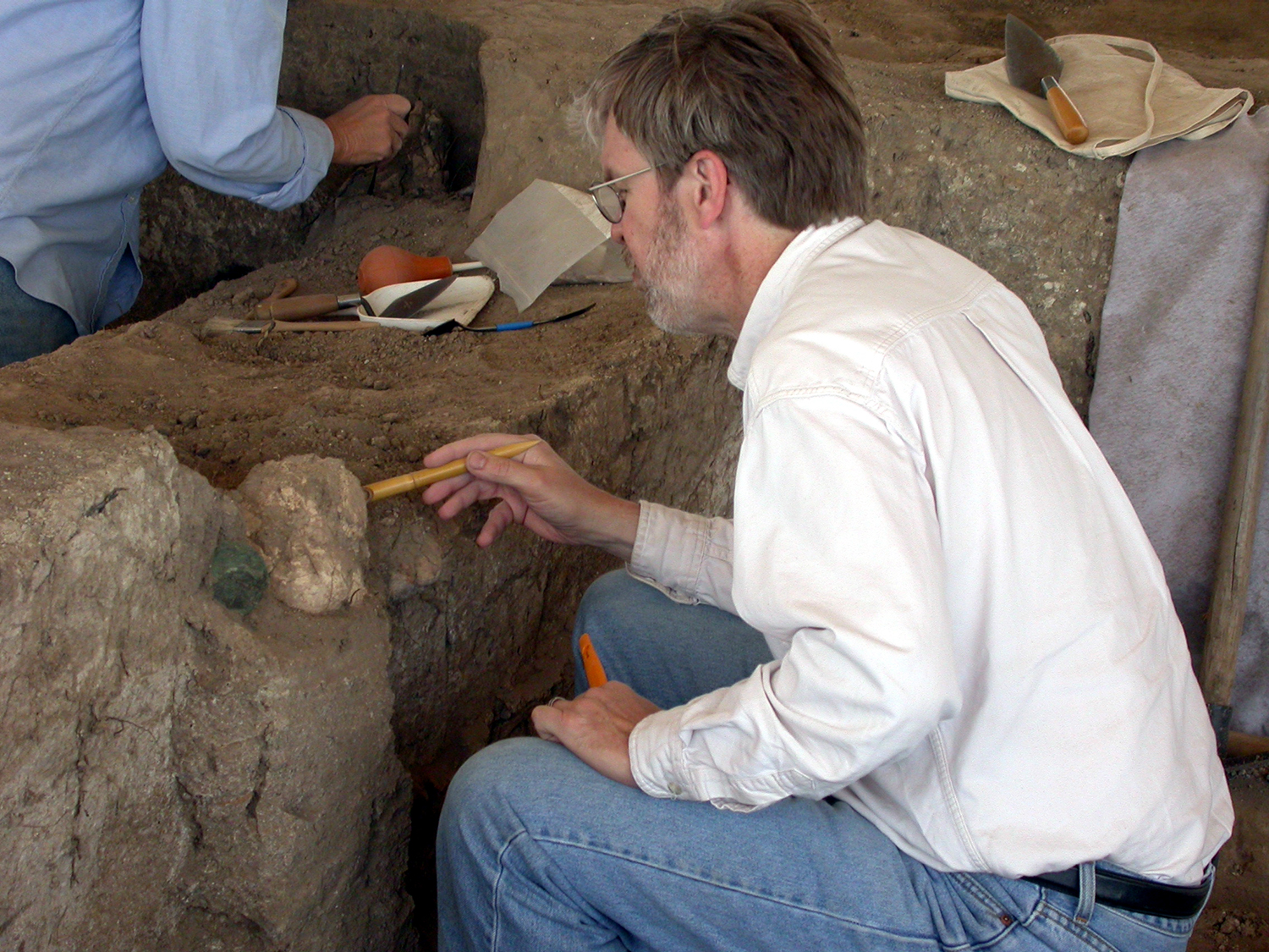 Clark Larsen at Çatalhöyük
