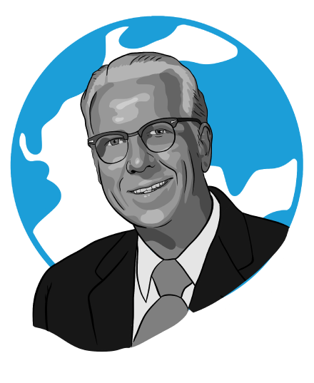 Illustrative portrait of Fred Mayes