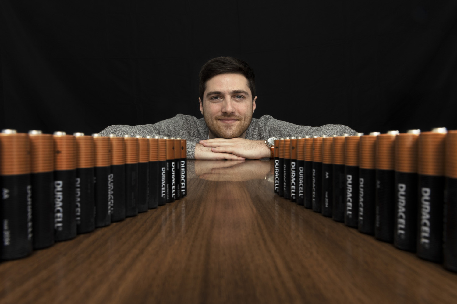 Jack Sundberg and a batteries