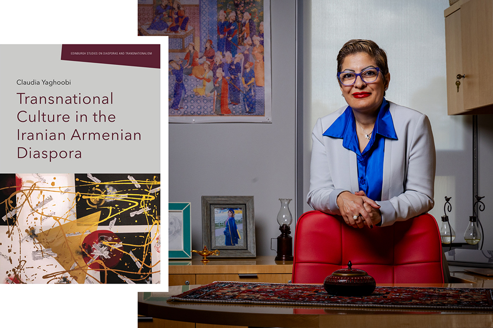 Claudia Yaghoobi and her book, "Transnational Culture in the Iranian Armenian Diaspora"