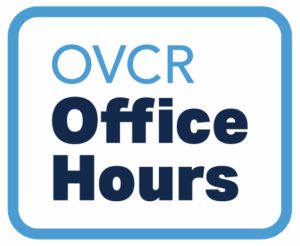 OVCR Office Hours