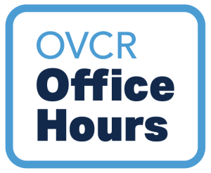 OVCR Office Hours