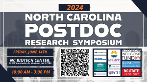 Flyer for Postdoc Research Symposium 