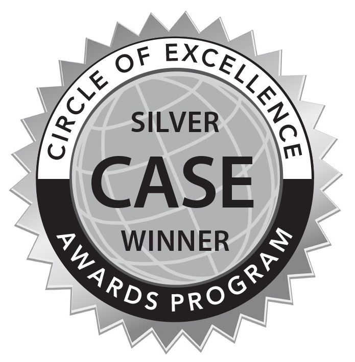 Silver Badge: Circle of Excellence Awards Program Silver Case Winner