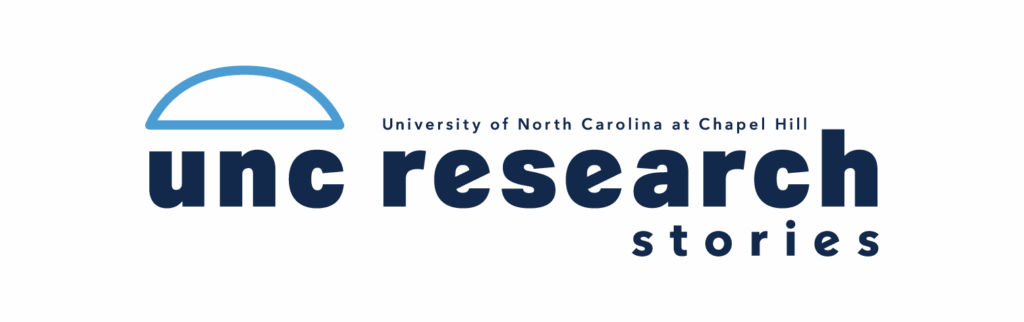 Logo: UNC Research Stories
