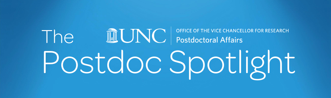 Banner: The Postdoc Spotlight. Office of the Vice Chancellor for Research/Postdoctoral Affairs