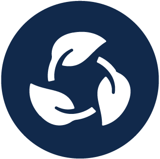 Icon: Leaves arranged in a circle