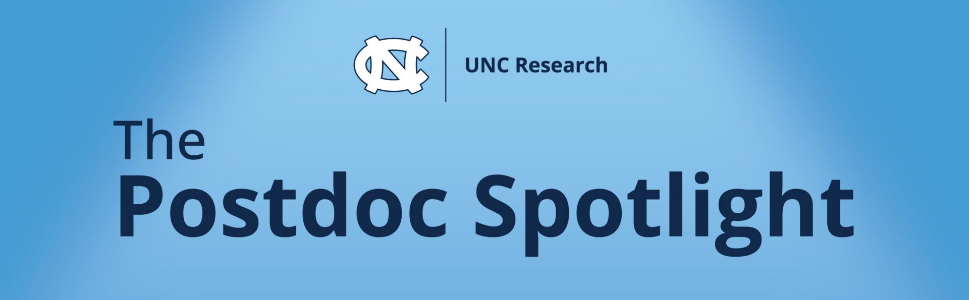 The Postdoc Spotlight Banner