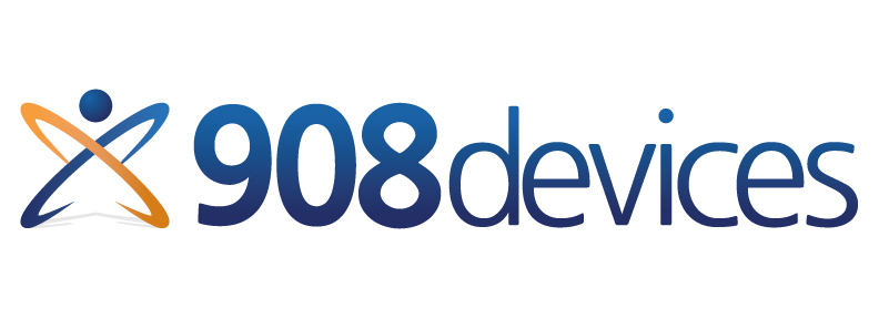 908 Devices logo.