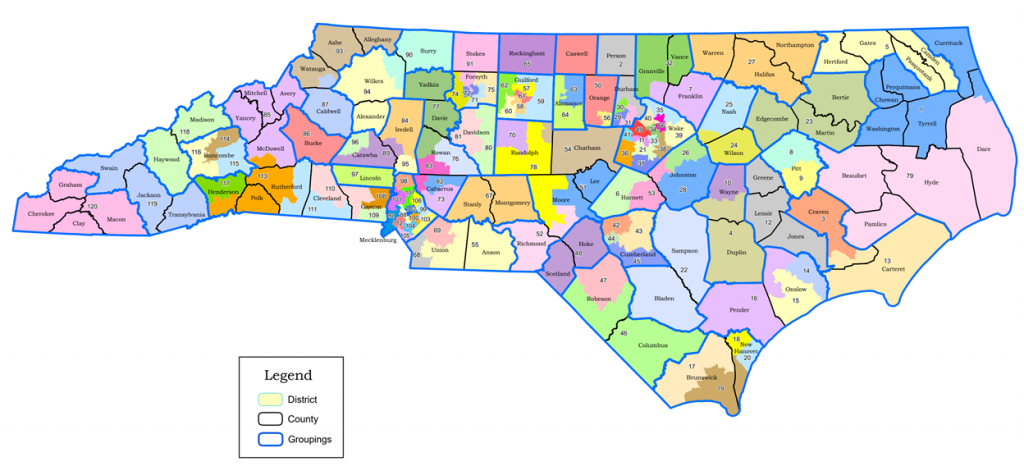 NC House District Maps
