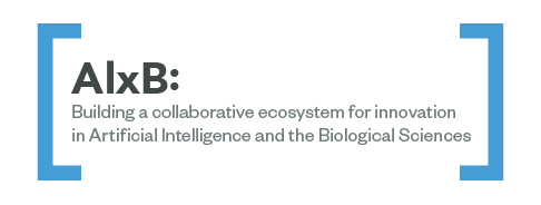 AIxB: Building a Collaborative Ecosystem for Innovation in Artificial Intelligence and the Biological Sciences
